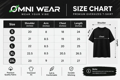 Omni Wear Premium Oversized T-Shirt